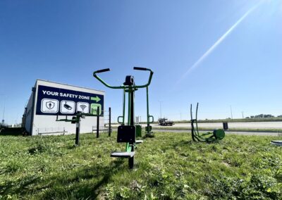 truck parking - gym